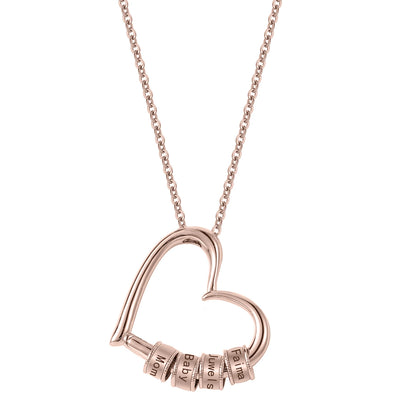MarivelleJewelry - Personalized Engraved Charm Necklace