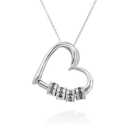 MarivelleJewelry -Personalized Engraved Charm Necklace