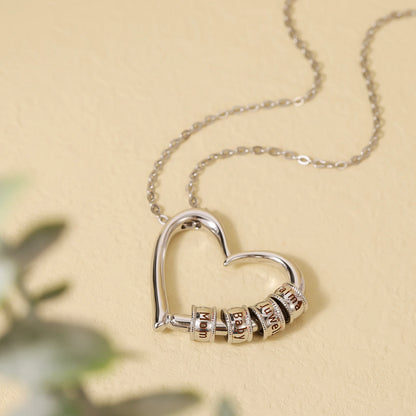 MarivelleJewelry - Personalized Engraved Charm Necklace